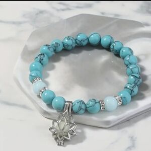 Glowing Lotus Beads Bracelet